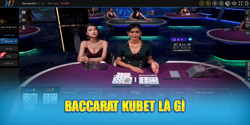 Baccarat Kubet là gì? 