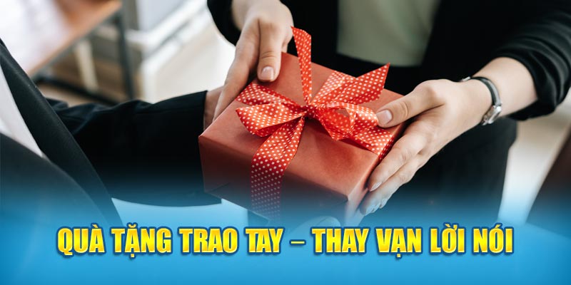 Tặng quà tri ân – Thay vạn lời nói